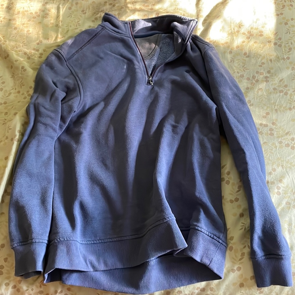Men’s Izod Quarter Zip Fleece Size M